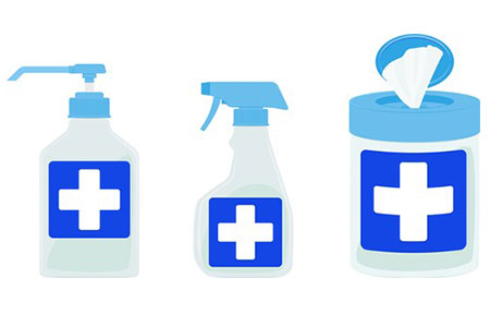 Productos desinfectantes