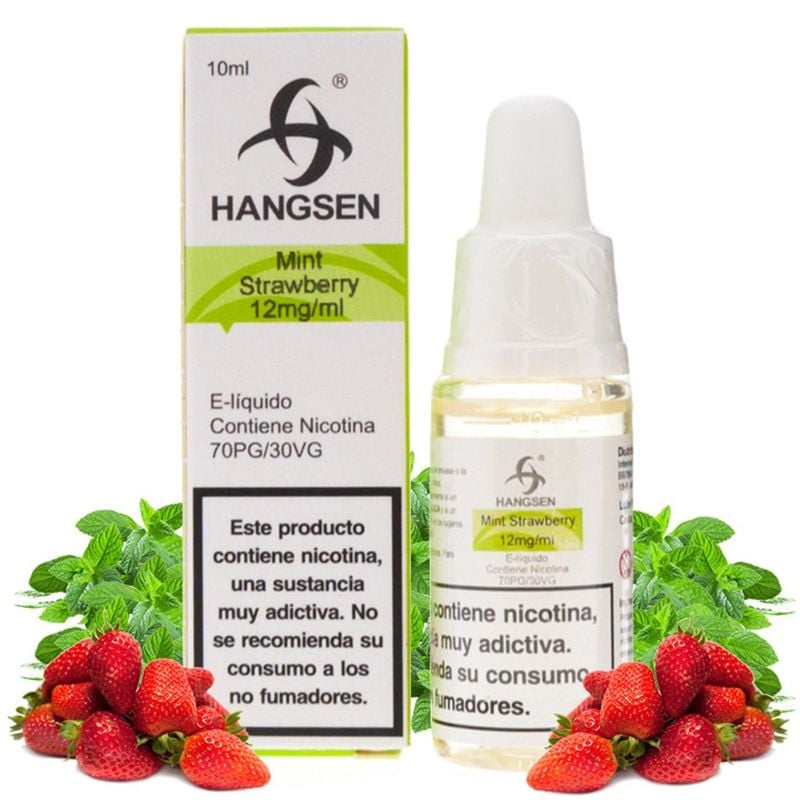 hangsen-strawberry-mint-10ml-nueva-1 Hangsen Mint Strawberry 10ml - Imagen 1