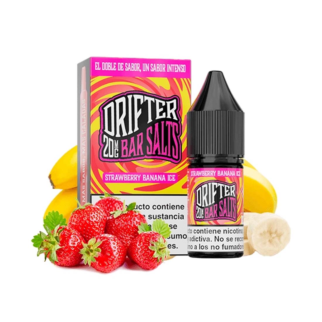 juice-sauz-drifter-bar-salts-strawberry-banana-ice-10ml-523770 Drifter Bar Salts Strawberry Banana Ice 10ml - Imagen 1