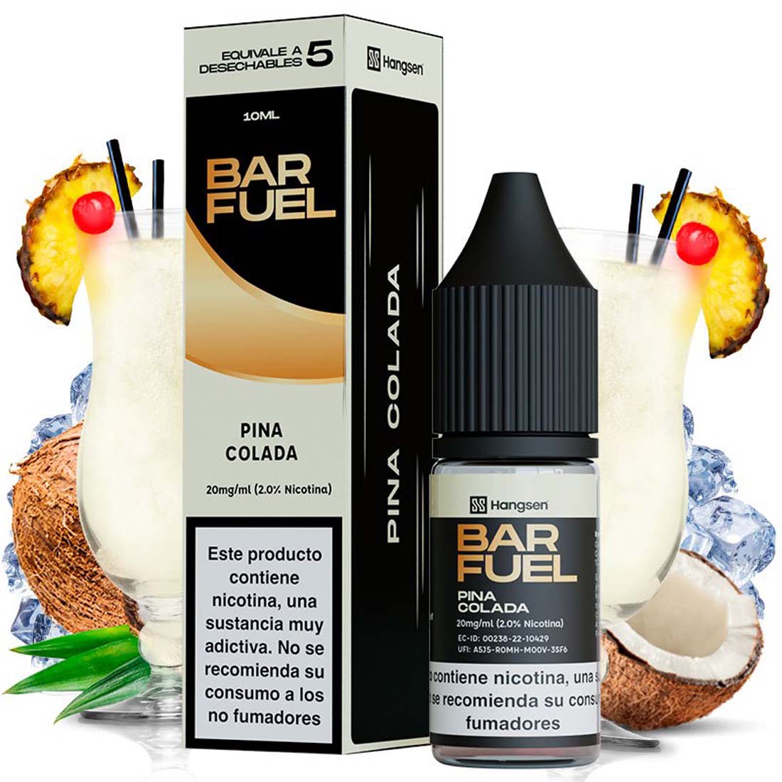 pina-colada-10ml-bar-fuel-by-hangsen Sales Piña Colada 10ml - Bar Fuel - Imagen 1