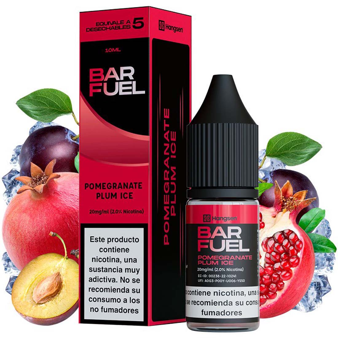 pomegrenate-plum-ice-10ml-bar-fuel-by-hangsen Sales Pomegrenate Plum Ice 10ml - Bar Fuel - Imagen 1