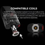 UWELL Caliburn G2 Coil 1.2ohm - Imagen 2