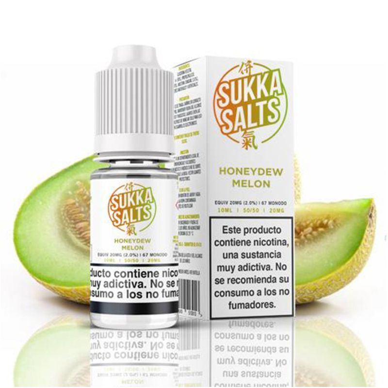 sukka-salts-honeydew-melon-10ml Sukka Salts Honeydew Melon 10ml, e-líquido para vapear