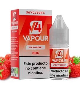 V4 Vapour Strawberry 10ml, e-líquido para vapear
