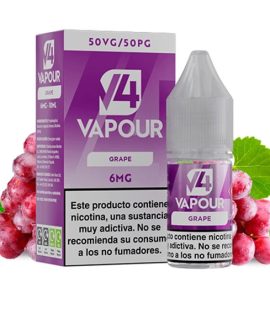 V4 Vapour Grape 10ml, e-líquido para vapear