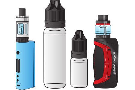 tipos de vapeo