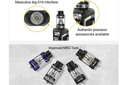 Características Vaporesso Switcher Características Vaporesso Switcher
